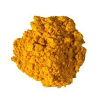 Sunset yellow orange powder